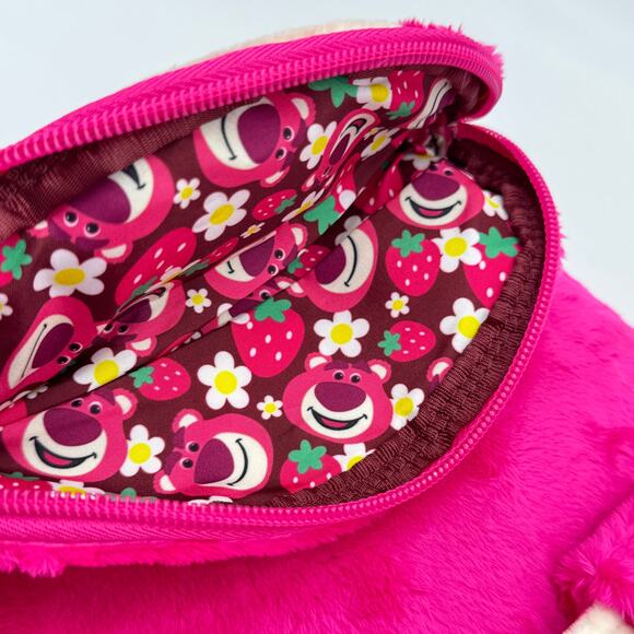 Loungefly Disney Pixar Toy Story Lotso Plush Pink Bear Mini Backpack Scented New main image 6